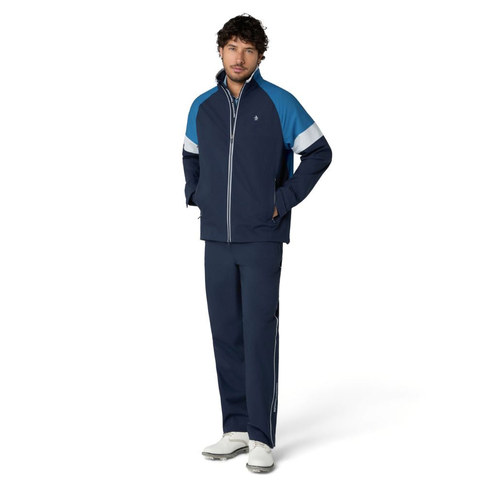 Original Penguin Earl Waterproof Colour Block Men's Golf Jacket 2026 - OGRFG021-417