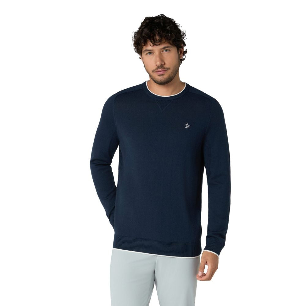 Original Penguin Heritage Crew Men's Golf Sweater 2026 - OGGFG026-978