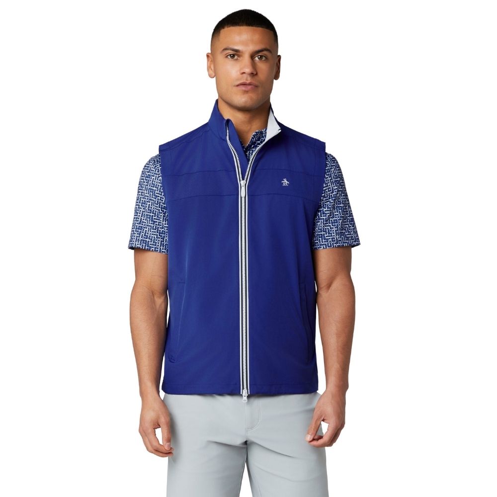 Original Penguin Heritage Light Weight Packable Golf Vest 2026 - OGVSF010-466