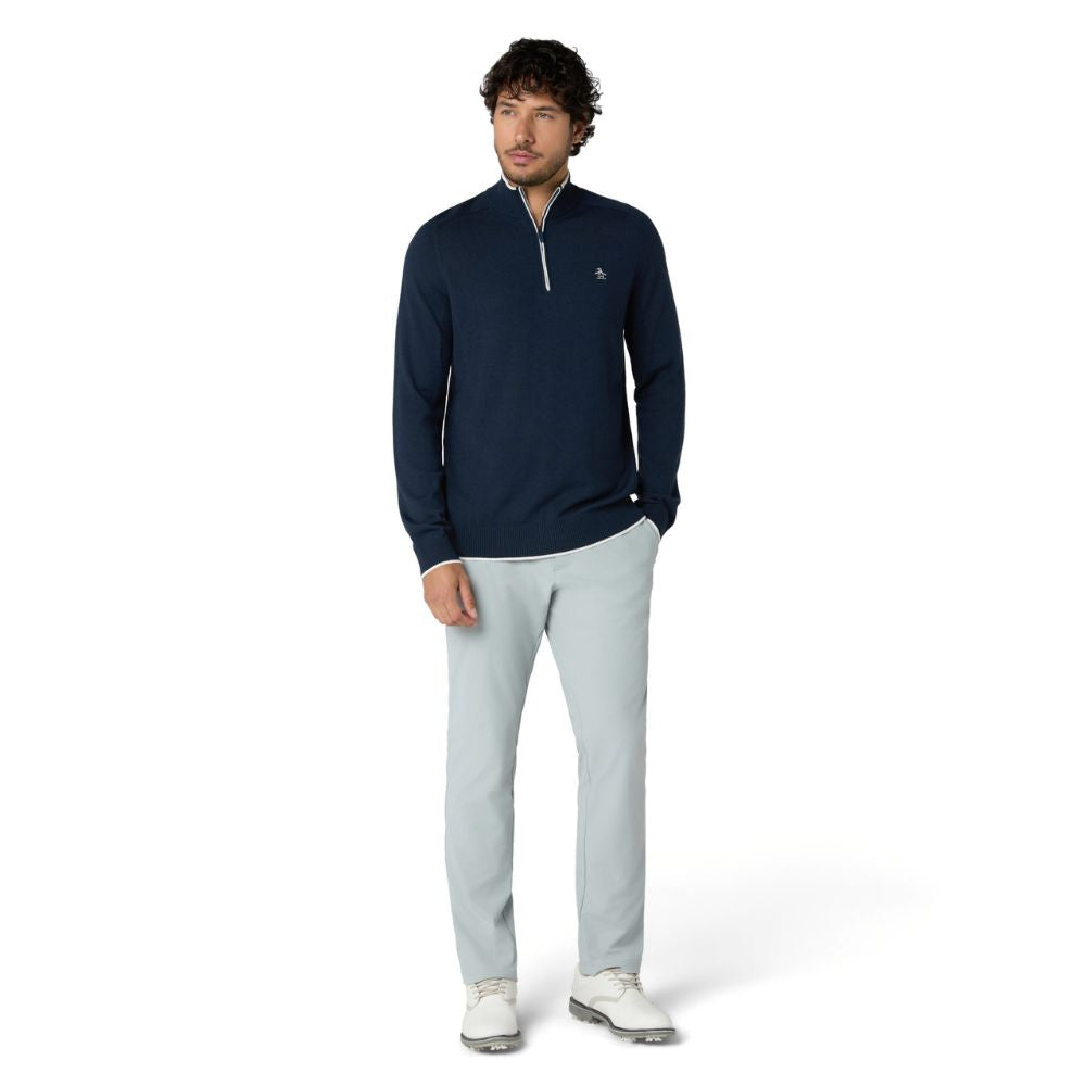 Original Penguin Heritage Mock Men's Golf Sweater 2026 - OGGFG025-978