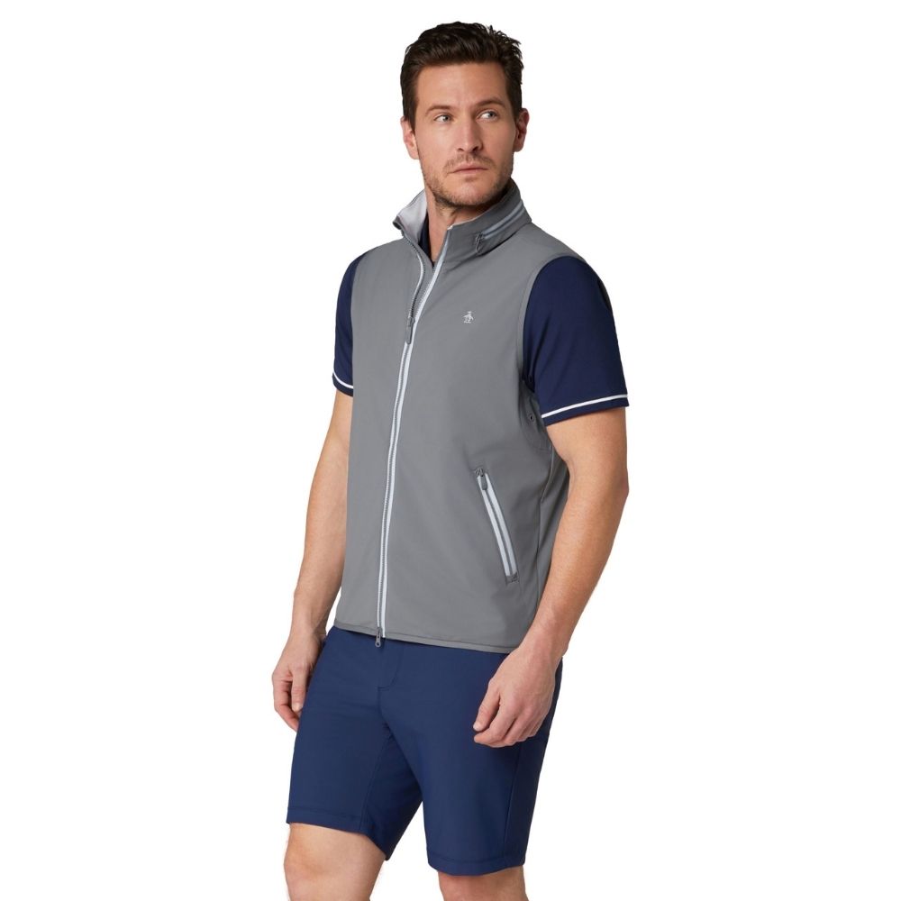 Original Penguin Legacy Full Zip Golf Wind Vest 2026 - OGKSG0B9-039