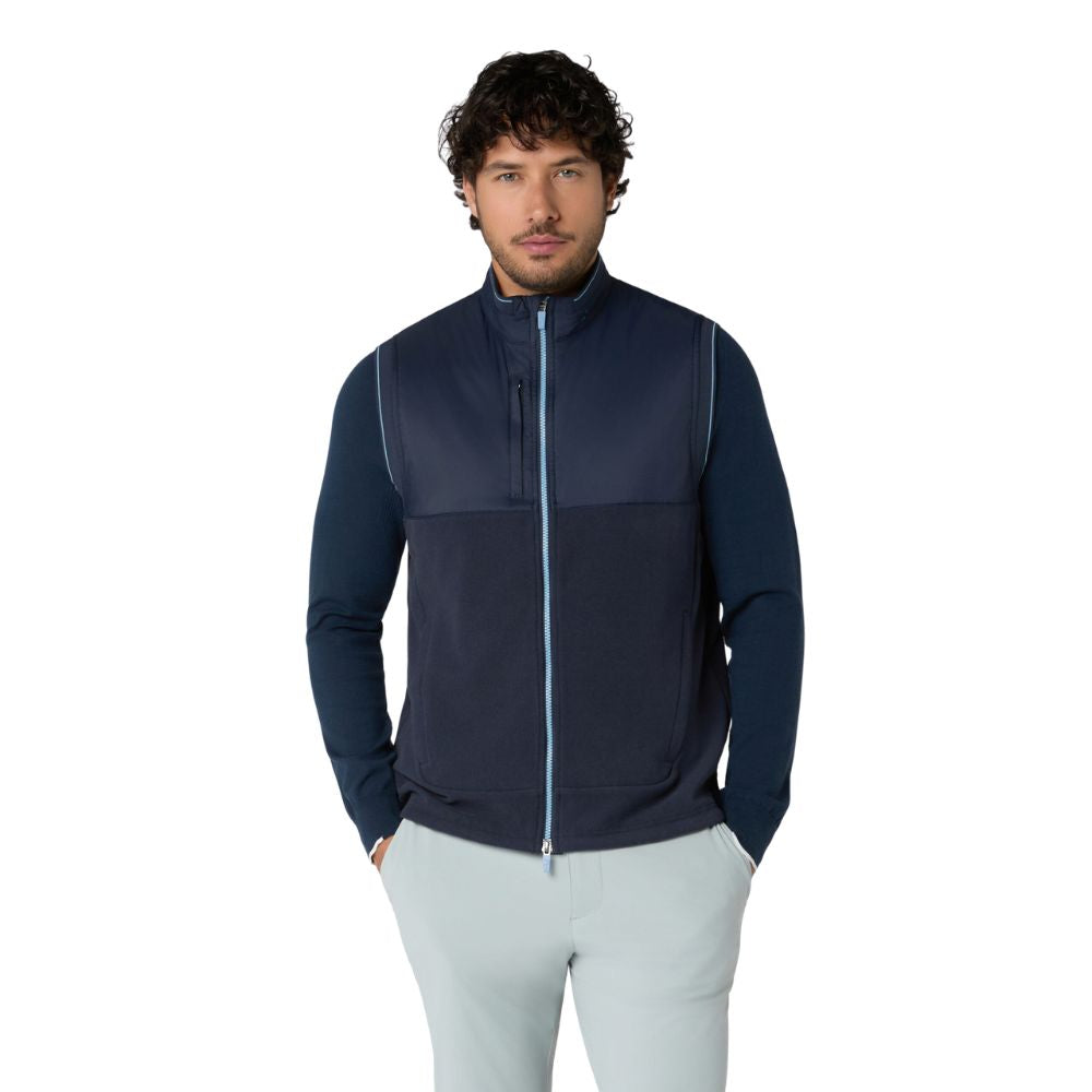 Original Penguin Lightweight Mixed Media Men's Golf Vest 2026 - OGKFG017-413