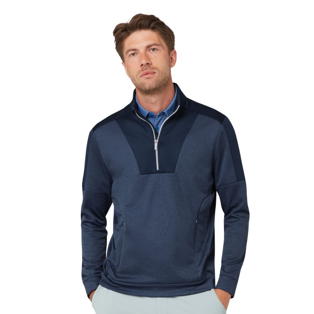 Original Penguin Midweight 1/4 Zip Colour Block Men's Golf Top 2026 - OGKFG004-413
