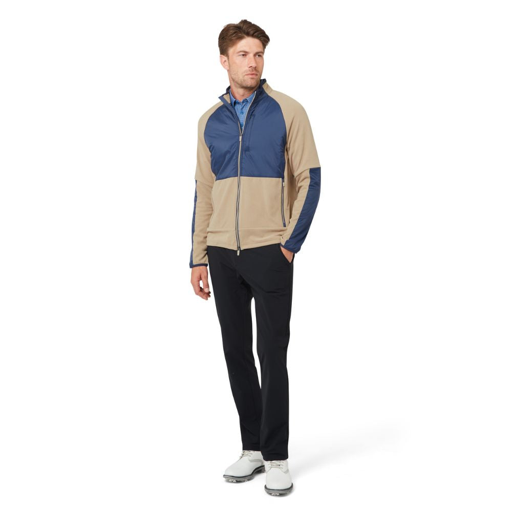 Original Penguin Midweight Mixed Media Full Zip Men's Golf Puffer Jacket 2026 - OGKFG027-270