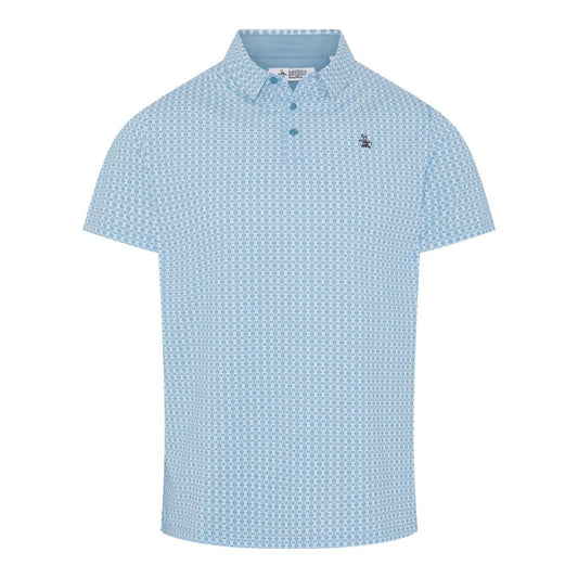 Original Penguin Pete's Bow Tie Men's Golf Polo 2026 - OGKSG028-465 Blissful Blue 465 M