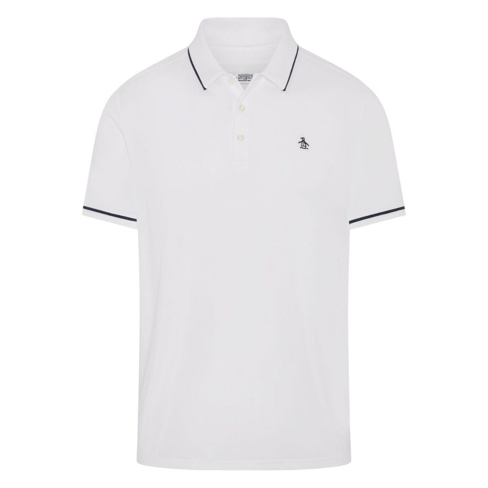 Original Penguin Pete's Solid Golf Polo 2026 - OGKSG091-118 Bright White 118 M