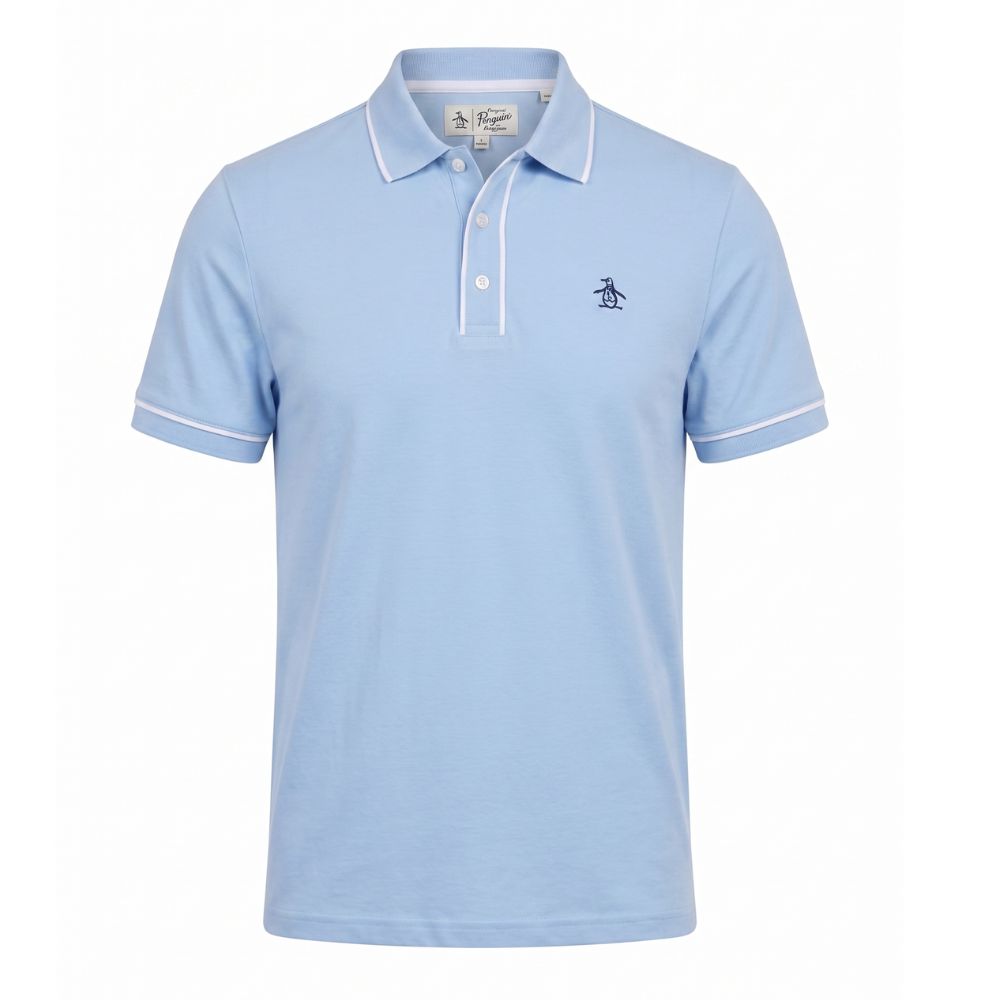 Original Penguin Pete's Solid Golf Polo 2026 - OGKSG091-978 Baby Blue Jay 978 M