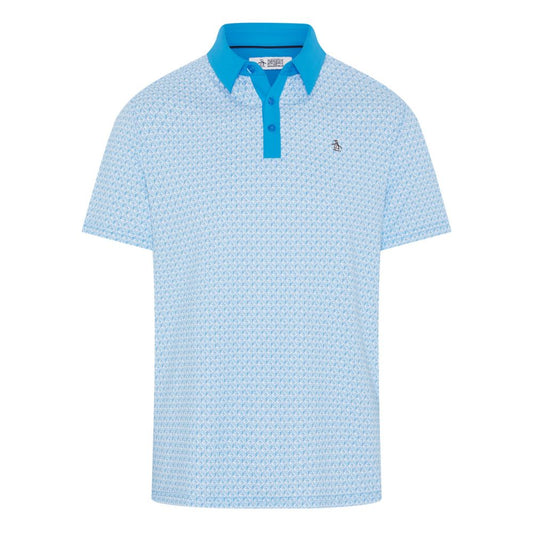 Original Penguin Pete's Tee Time Golf Polo 2026 - OGKSF045-454 Malibu Blue 454 M