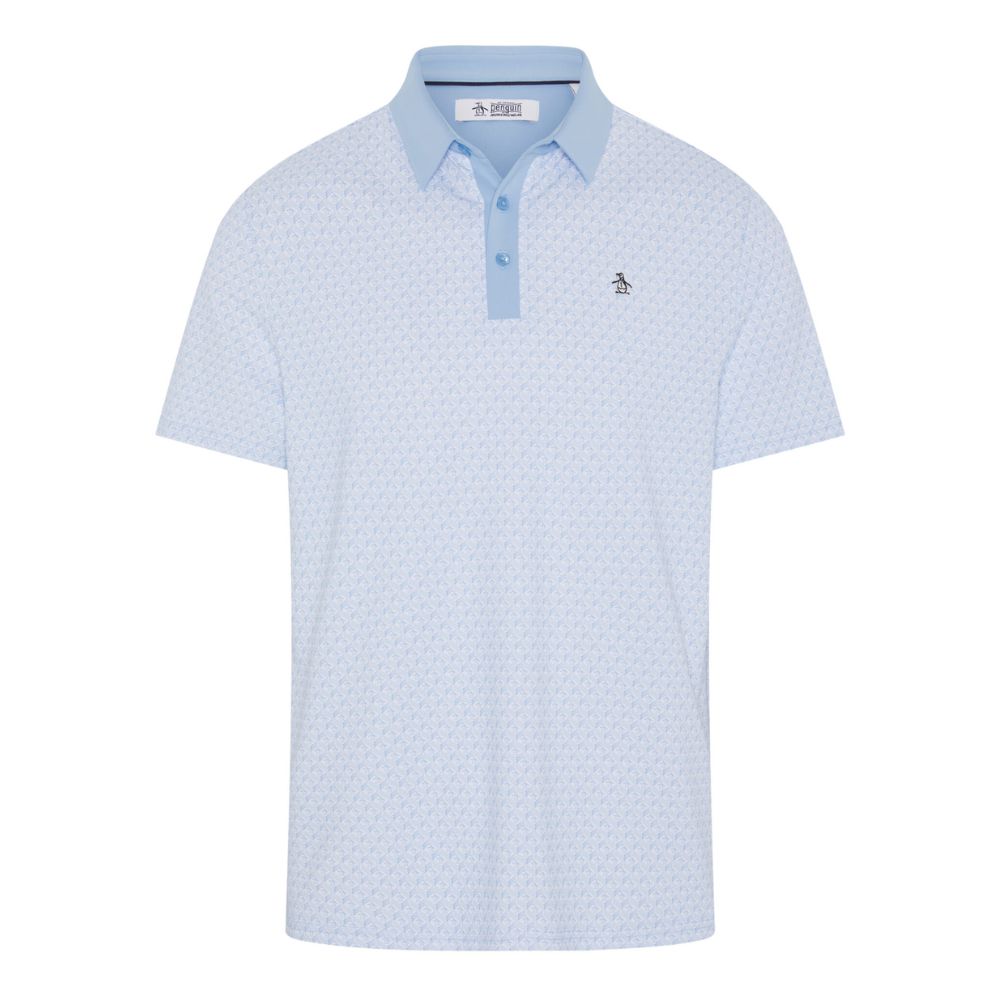Original Penguin Pete's Tee Time Golf Polo 2026 - OGKSF045-978 Baby Blue Jay 978 M