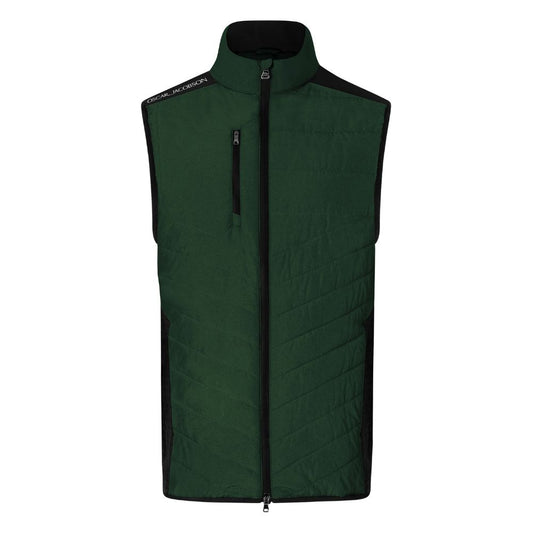 Oscar Jacobson Baynes Mens Thermal Golf Gilet 2025 - Pineneedle Pineneedle M