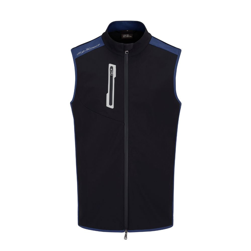 Oscar Jacobson Beatty Men's Golf Gilet 2026 - Black Black M