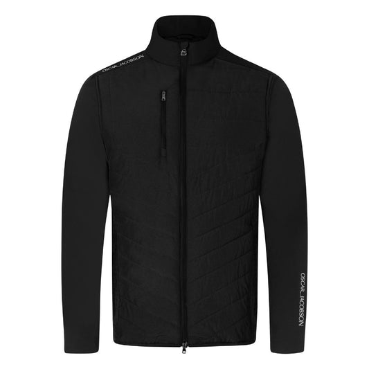 Oscar Jacobson Beaumont Mens Thermal Golf Jacket 2025 - Black Black M