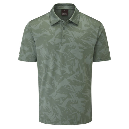 Oscar Jacobson Bulkeley Mens Golf Polo Shirt 2025 - Watercress Watercress M