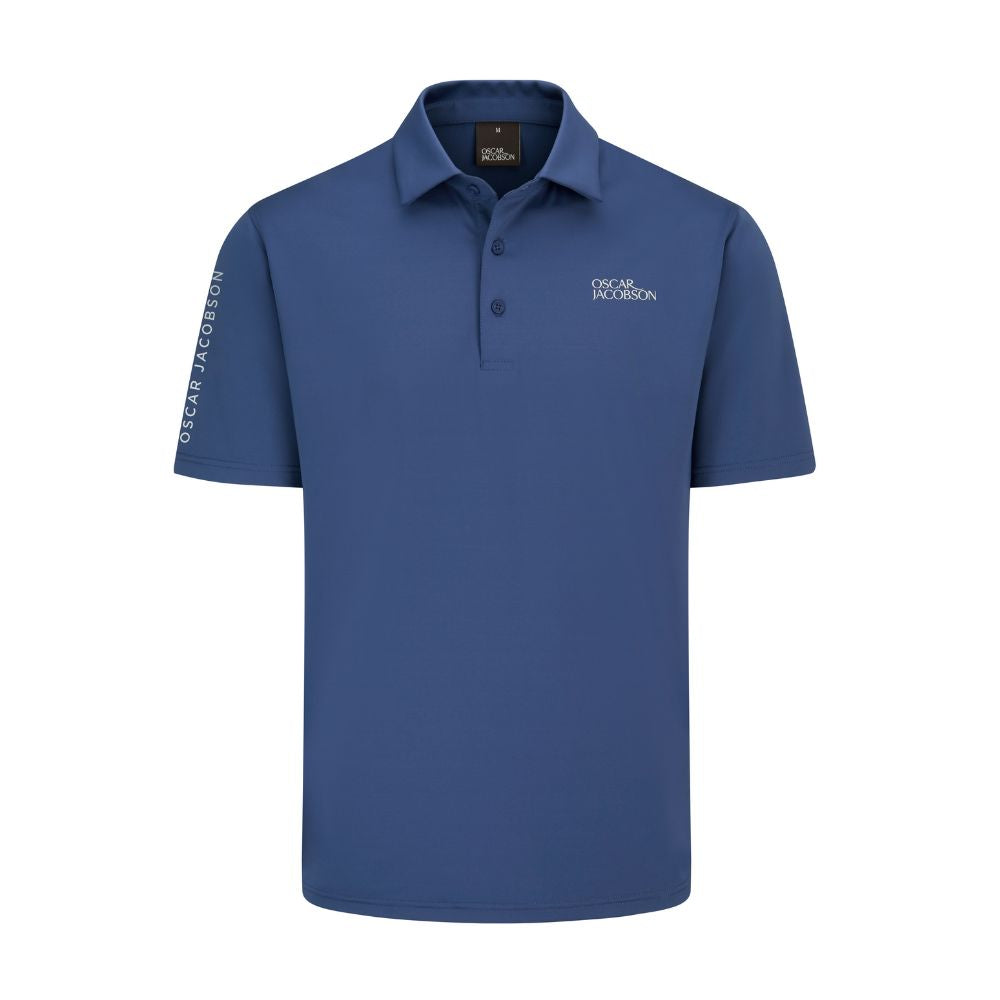 Oscar Jacobson Bullock Tour Men's Golf Polo Shirt 2026 - Savoy Blue Savoy Blue M