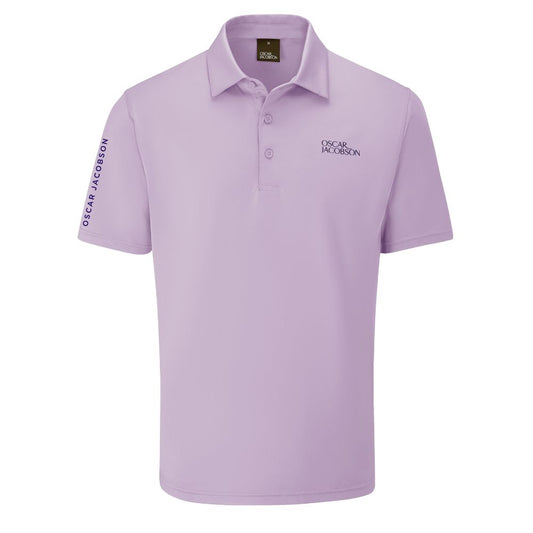 Oscar Jacobson Bullock Tour Men's Golf Polo Shirt 2026 - Lavender Lavender M