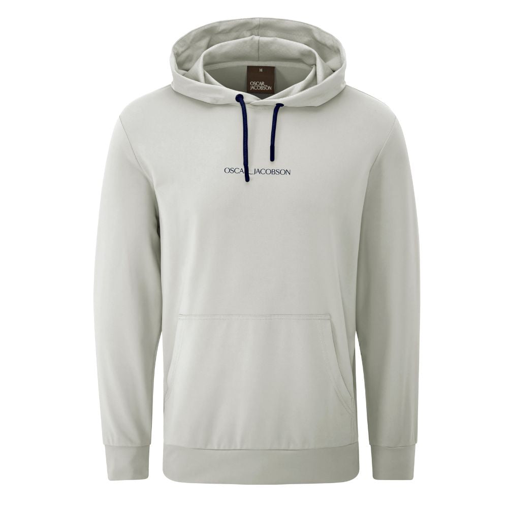 Oscar Jacobson Denbigh Men's Pullover Golf Top 2026 - Aluminium Aluminium M