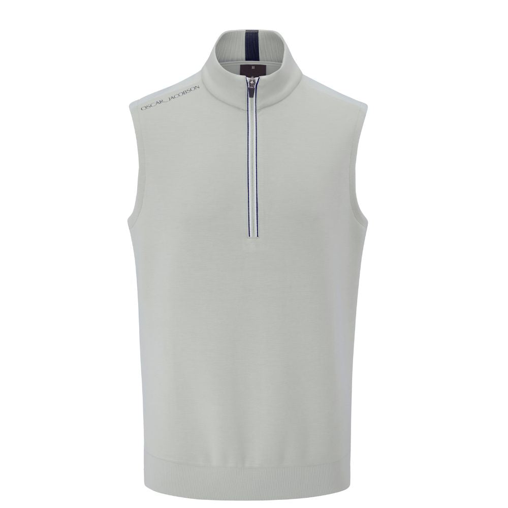 Oscar Jacobson Drew Sleeveless Men's Pullover Golf Top 2026 - Aluminium Aluminium M