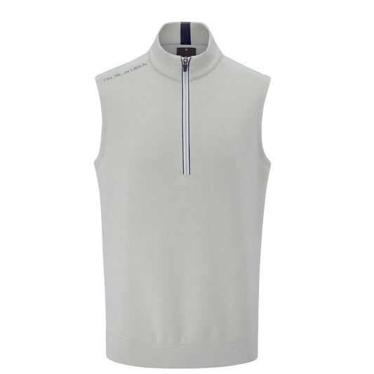 Oscar Jacobson Drew Sleeveless Men's Pullover Golf Top 2026 - Aluminium Aluminium M