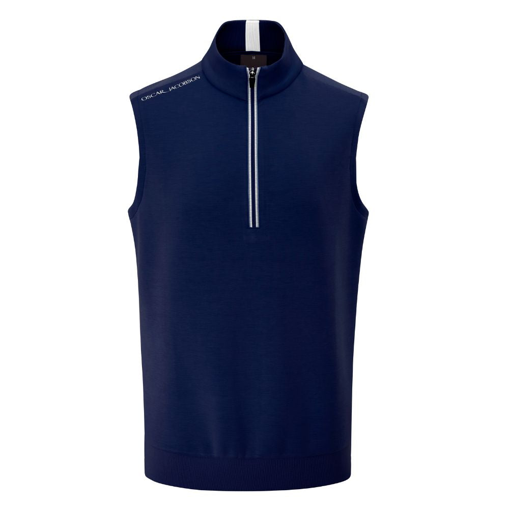 Oscar Jacobson Drew Sleeveless Men's Pullover Golf Top 2026 - Navy Navy M