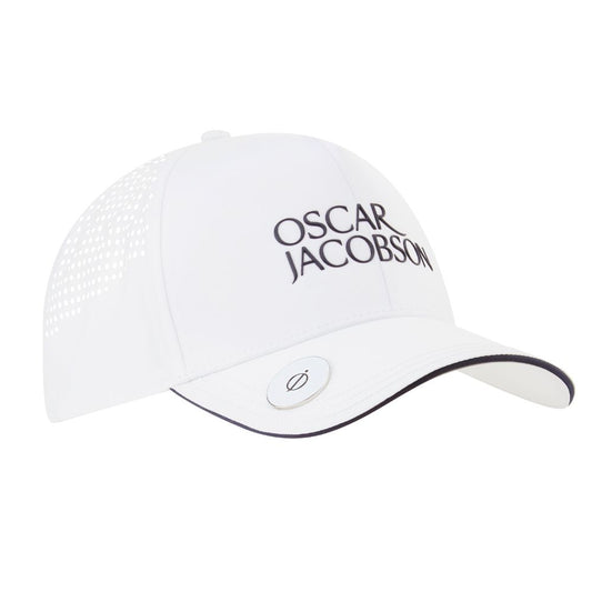 Oscar Jacobson Hornsey Golf Cap - White White