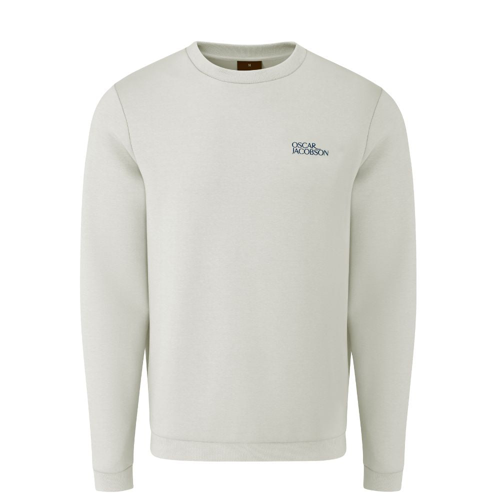 Oscar Jacobson Johnstone Tour Men's Pullover Golf Top 2026 - Aluminium Aluminium M