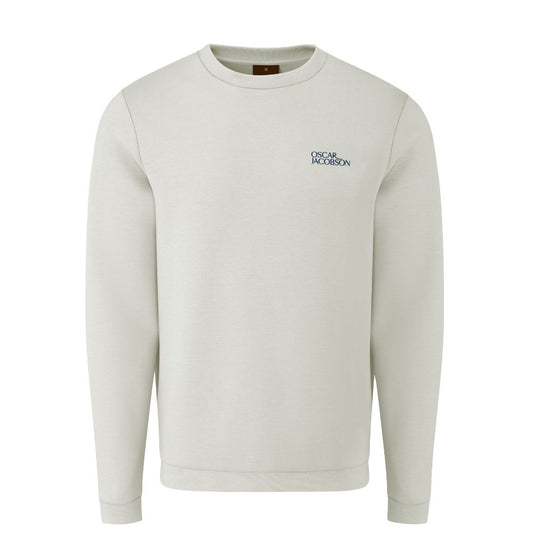 Oscar Jacobson Johnstone Tour Men's Pullover Golf Top 2026 - Aluminium Aluminium M