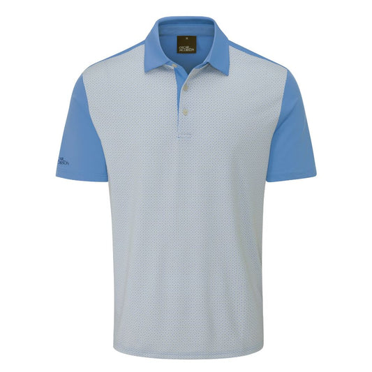Oscar Jacobson Kenson Men's Golf Polo Shirt 2026 - Aluminium Aluminium M