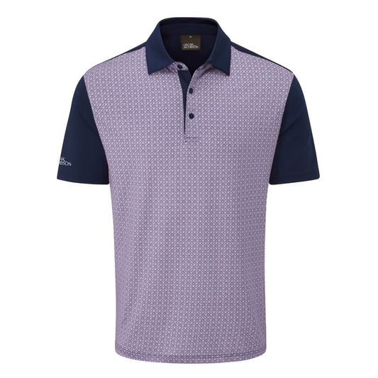 Oscar Jacobson Kenson Men's Golf Polo Shirt 2026 - Lavender Lavender M