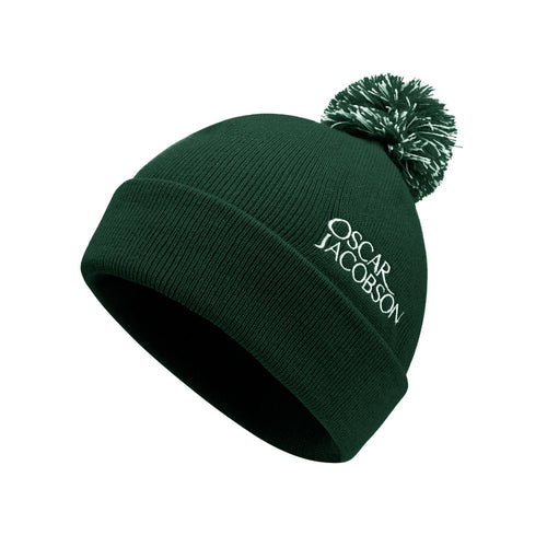 Oscar Jacobson Knitted II Golf Bobble Hat 2025 - Pineneedle Pineneedle OSFA