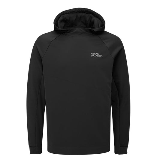 Oscar Jacobson Oakways II Mens Golf Hoodie 2025 - Solid Black Solid Black M