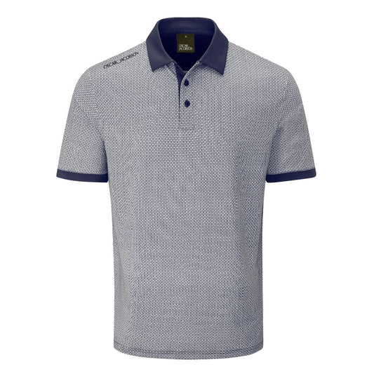 Oscar Jacobson Regent Men's Golf Polo Shirt 2026 - Navy Navy M