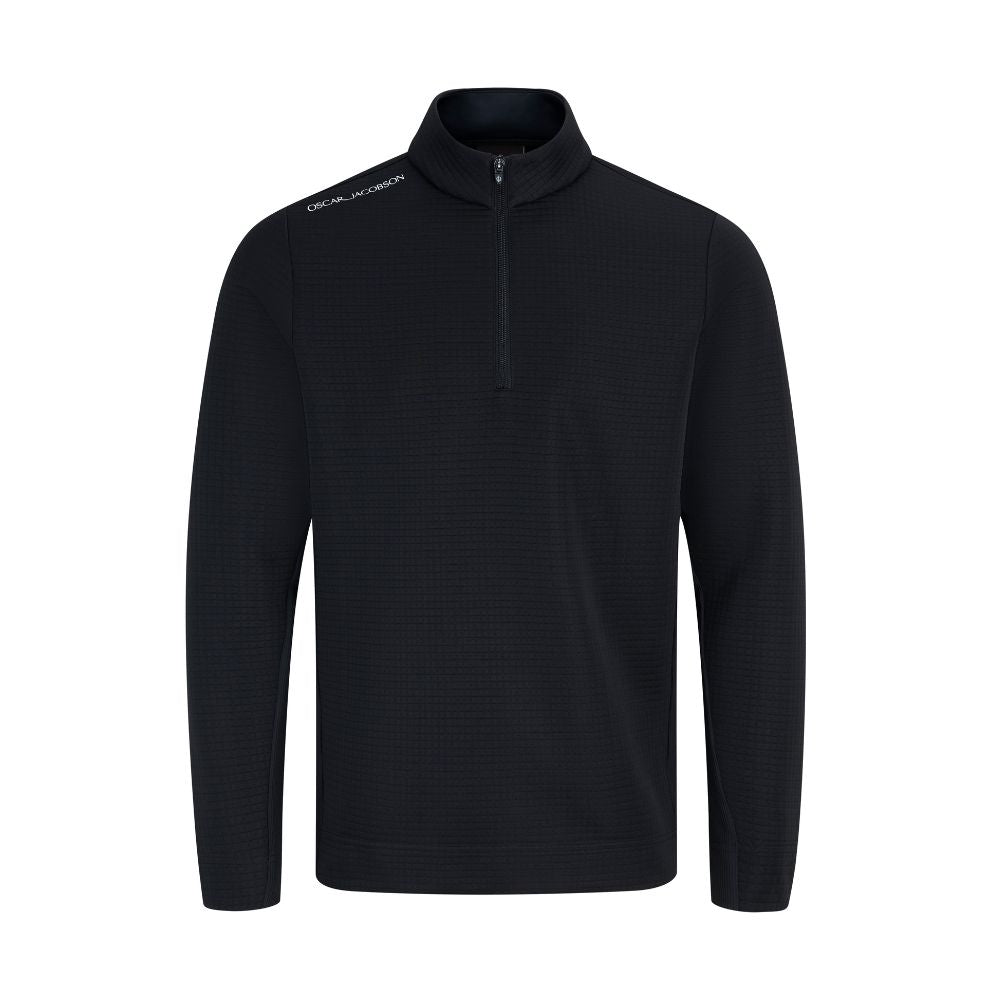 Oscar Jacobson Waite Men's Pullover Golf Top 2026 - Black Black M