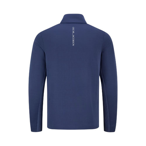 Oscar Jacobson Waite Men's Pullover Golf Top 2026 - Savoy Blue Savoy Blue M