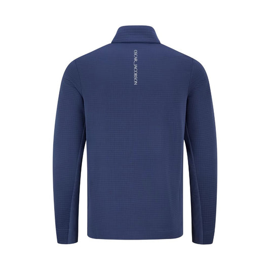 Oscar Jacobson Waite Men's Pullover Golf Top 2026 - Savoy Blue Savoy Blue M