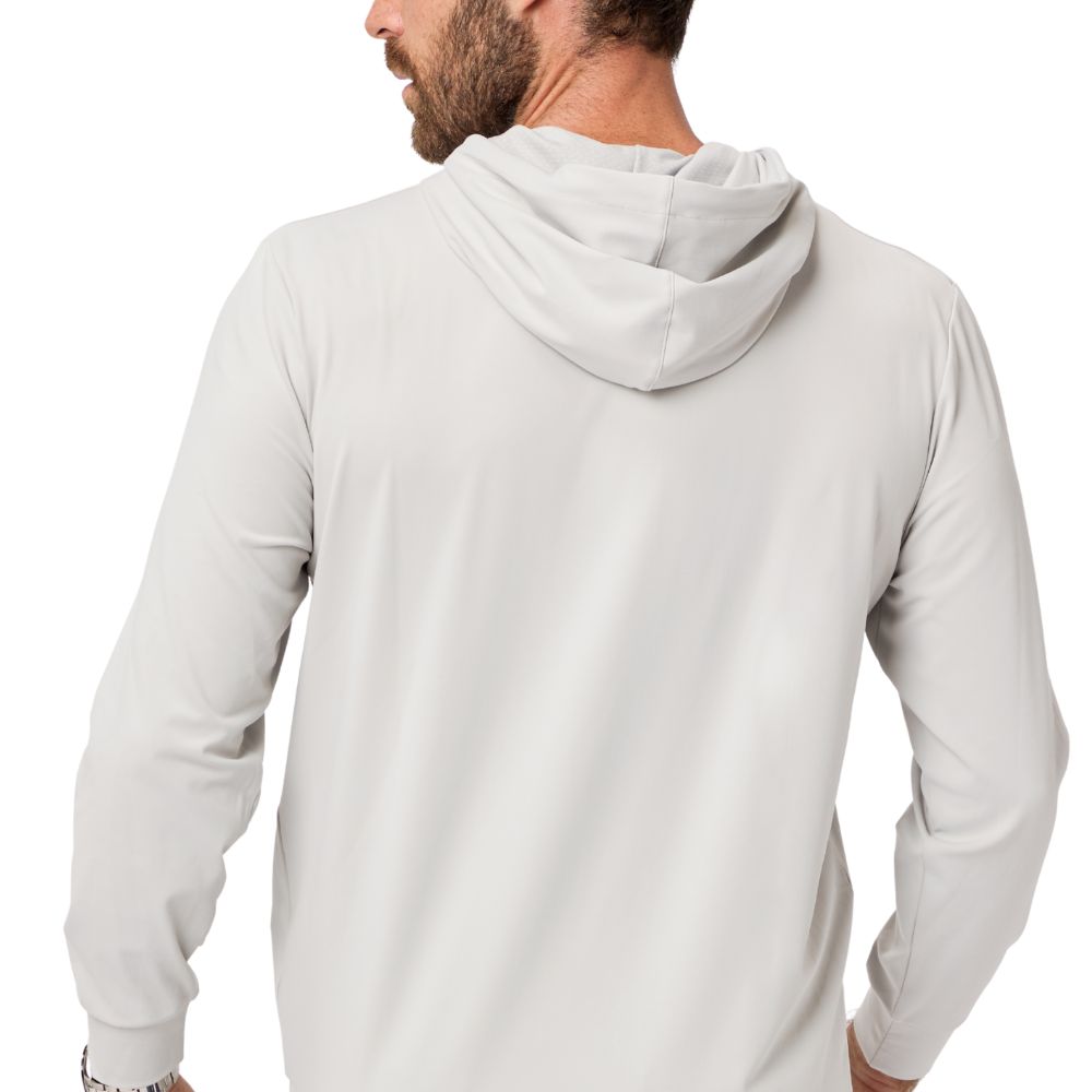 Oscar Jacobson Denbigh Men's Pullover Golf Top 2026 - Aluminium