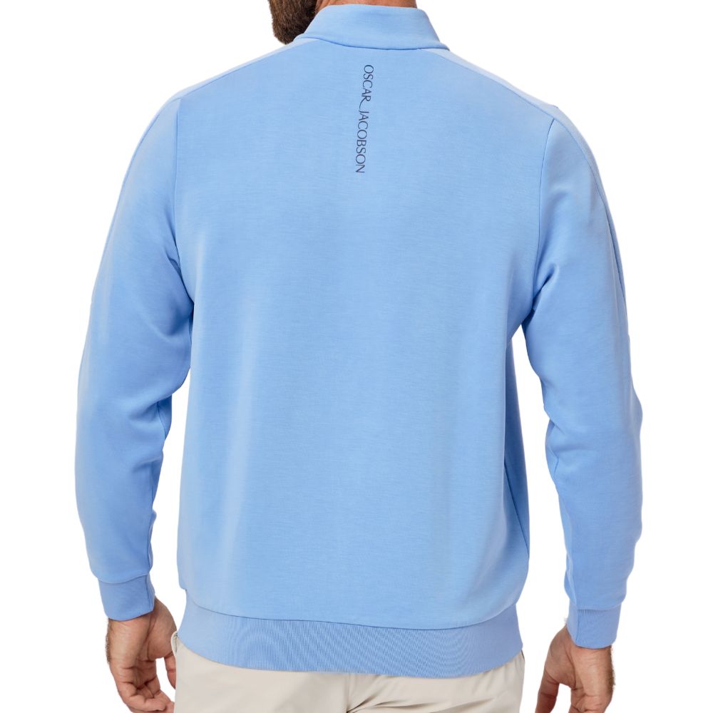 Oscar Jacobson Drew Men's Pullover Golf Top 2026 - Dodger Blue