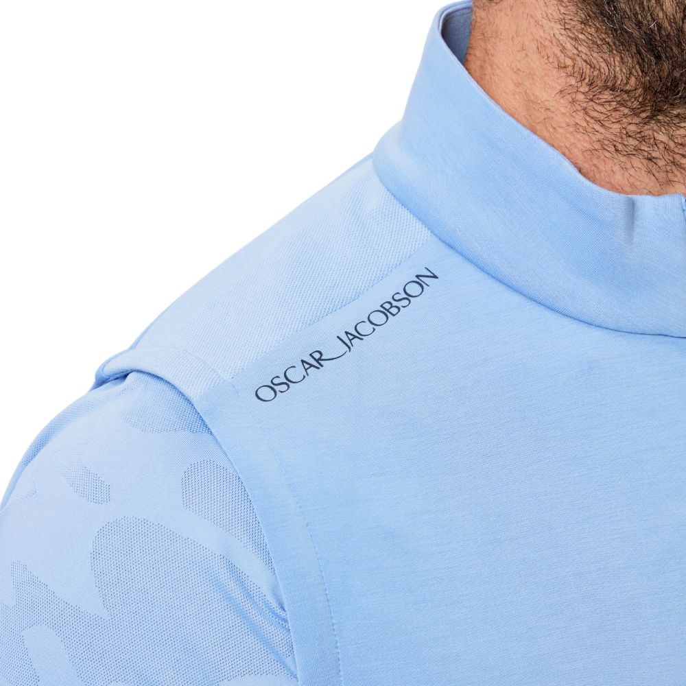 Oscar Jacobson Drew Sleeveless Men's Pullover Golf Top 2026 - Dodger Blue