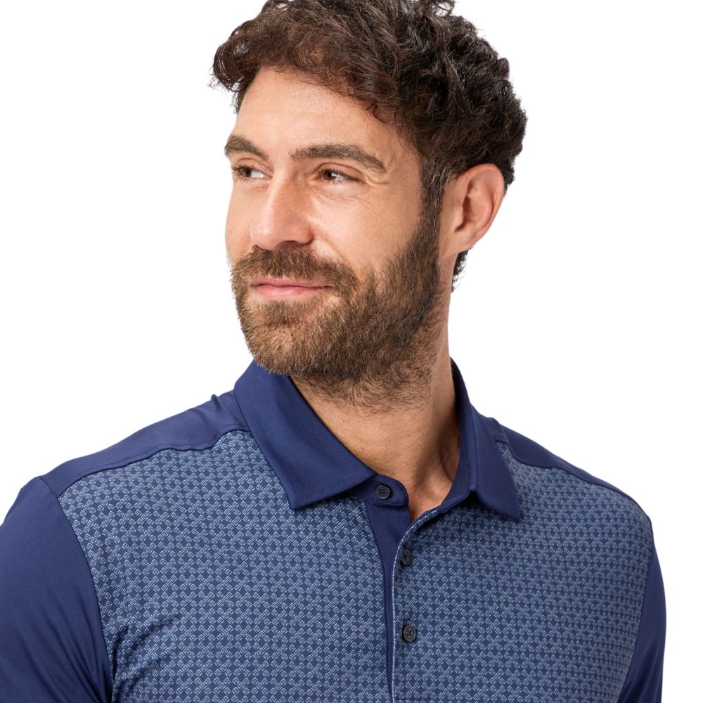Oscar Jacobson Kenson Men's Golf Polo Shirt 2026 - Navy