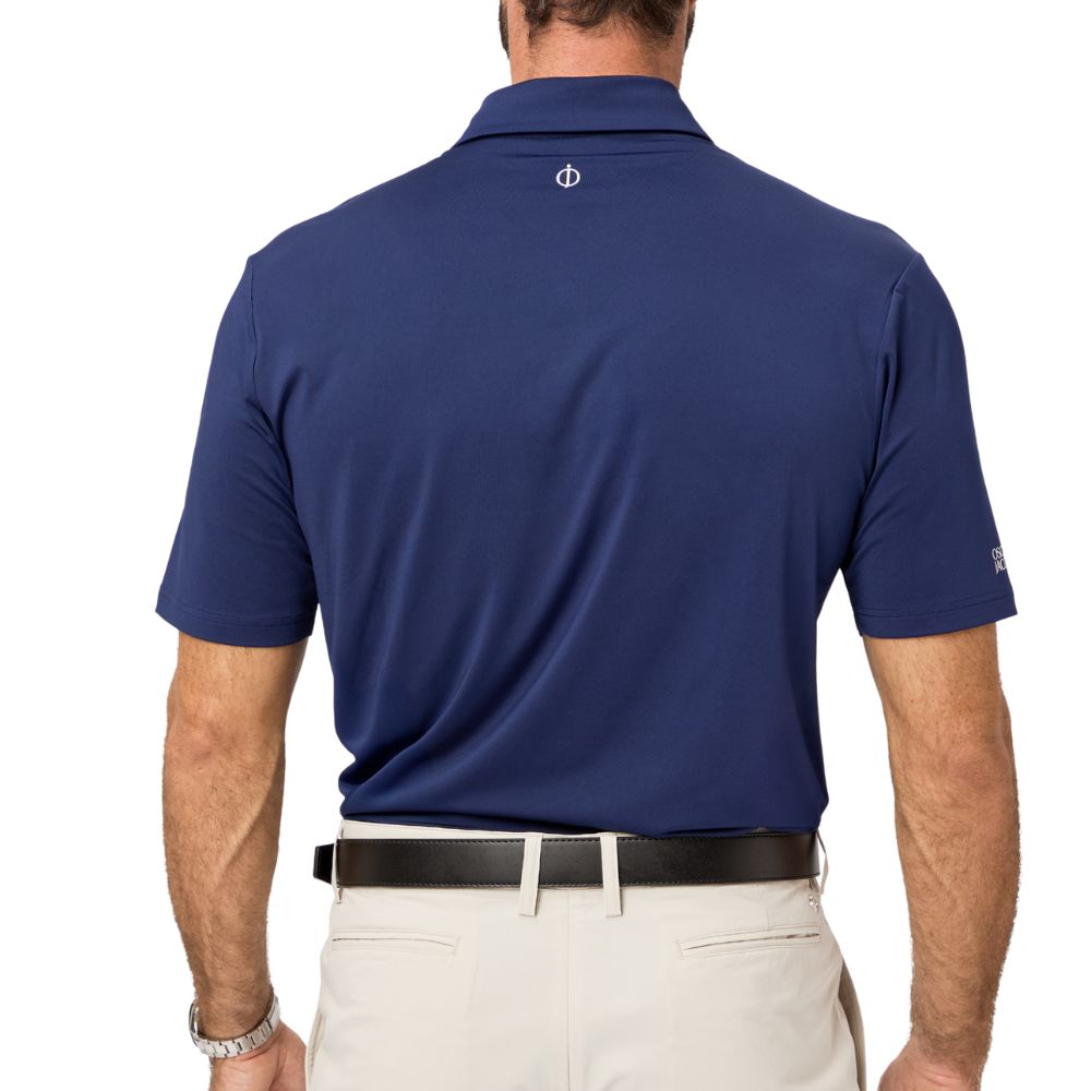 Oscar Jacobson Kenson Men's Golf Polo Shirt 2026 - Navy