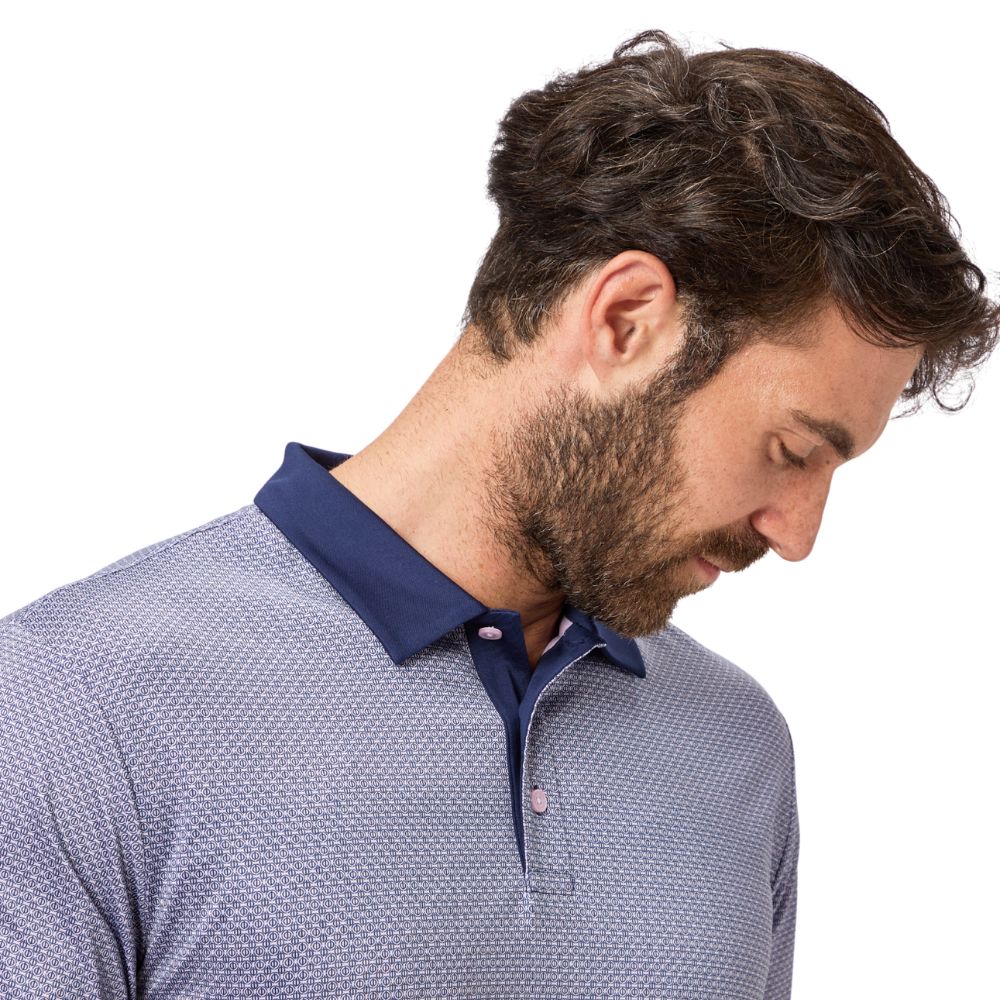 Oscar Jacobson Regent Men's Golf Polo Shirt 2026 - Navy
