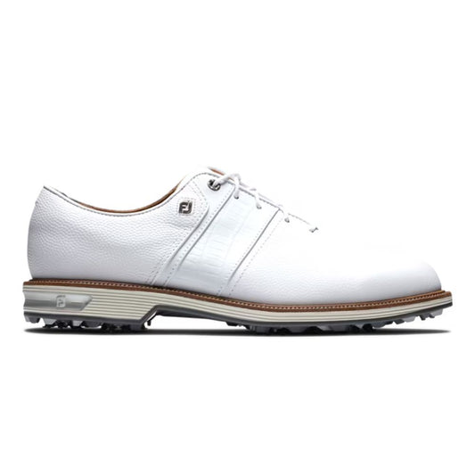 Footjoy Dryjoy Premiere Series Packard Golf Shoes - White 53908 White 8 