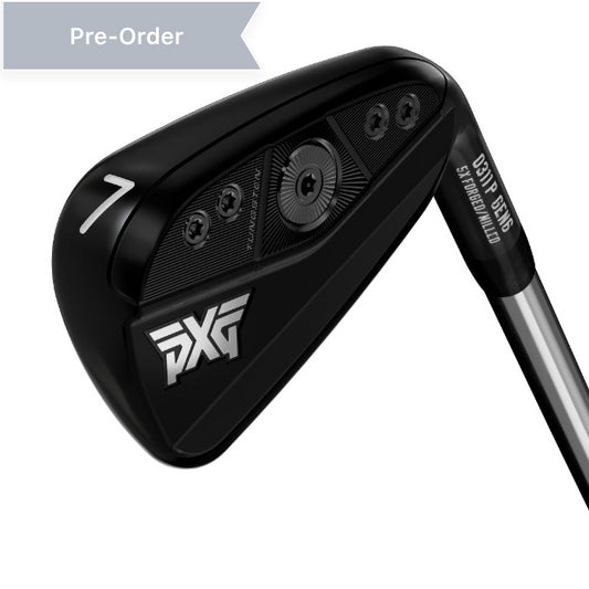 PXG Golf 0311 P GEN6 Double Black Steel Irons 5-PW Regular Flex True Temper Elevate MP 95 Right Hand