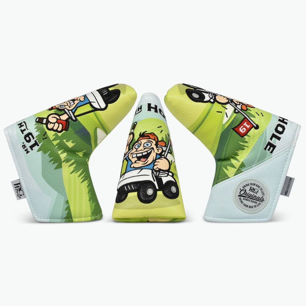PRG Originals Mr 19th Hole Blade Putter Headcover