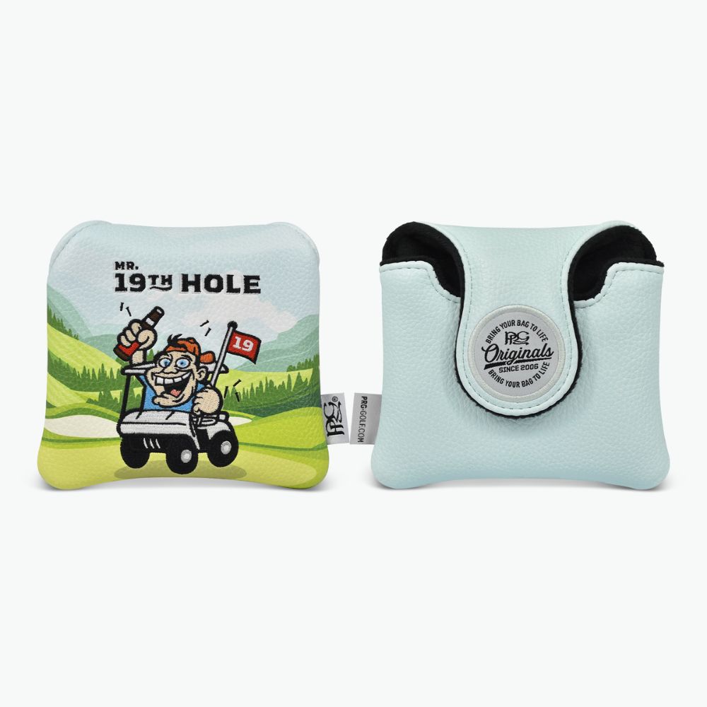 PRG Originals Mr 19th Hole Mallet Putter Headcover