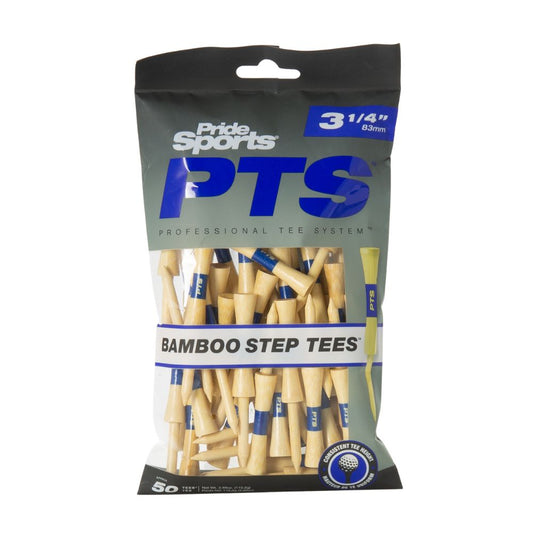 PTS Castle Step Golf Tees 3 1/4 Inch - Pack of 50