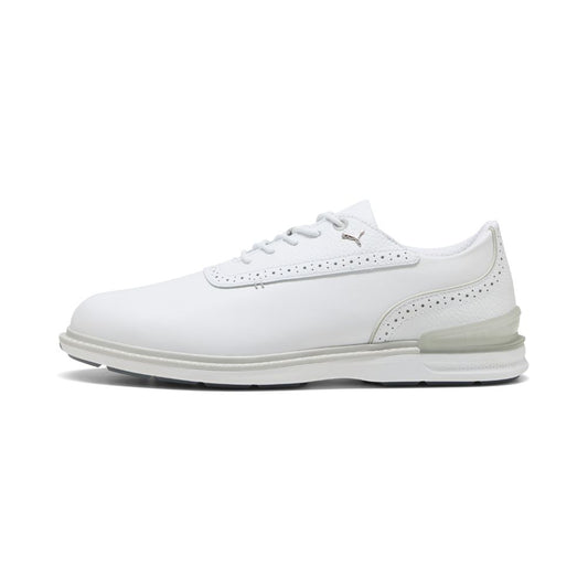 PUMA Avant 2.0 Spikeless Golf Shoes 2026 - White / Ash Grey / Slate Sky