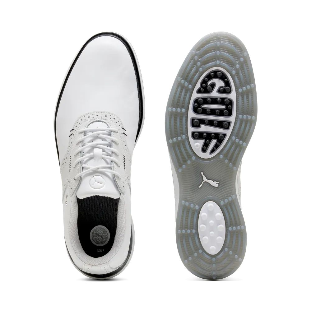 PUMA Avant Men's Spikeless Golf Shoes - White / Grey / Black