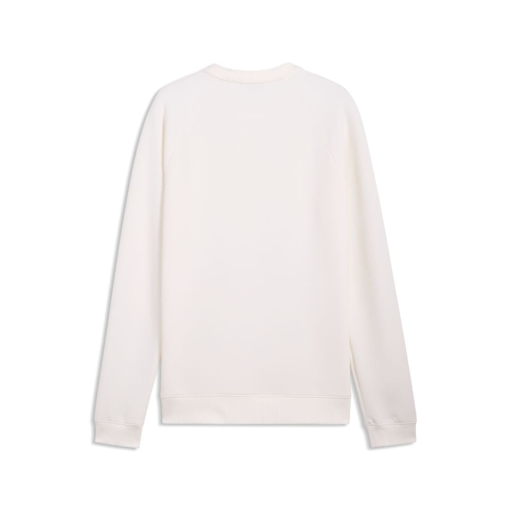 PUMA Cloudspun Fleece Golf Crewneck 2026 - Warm White