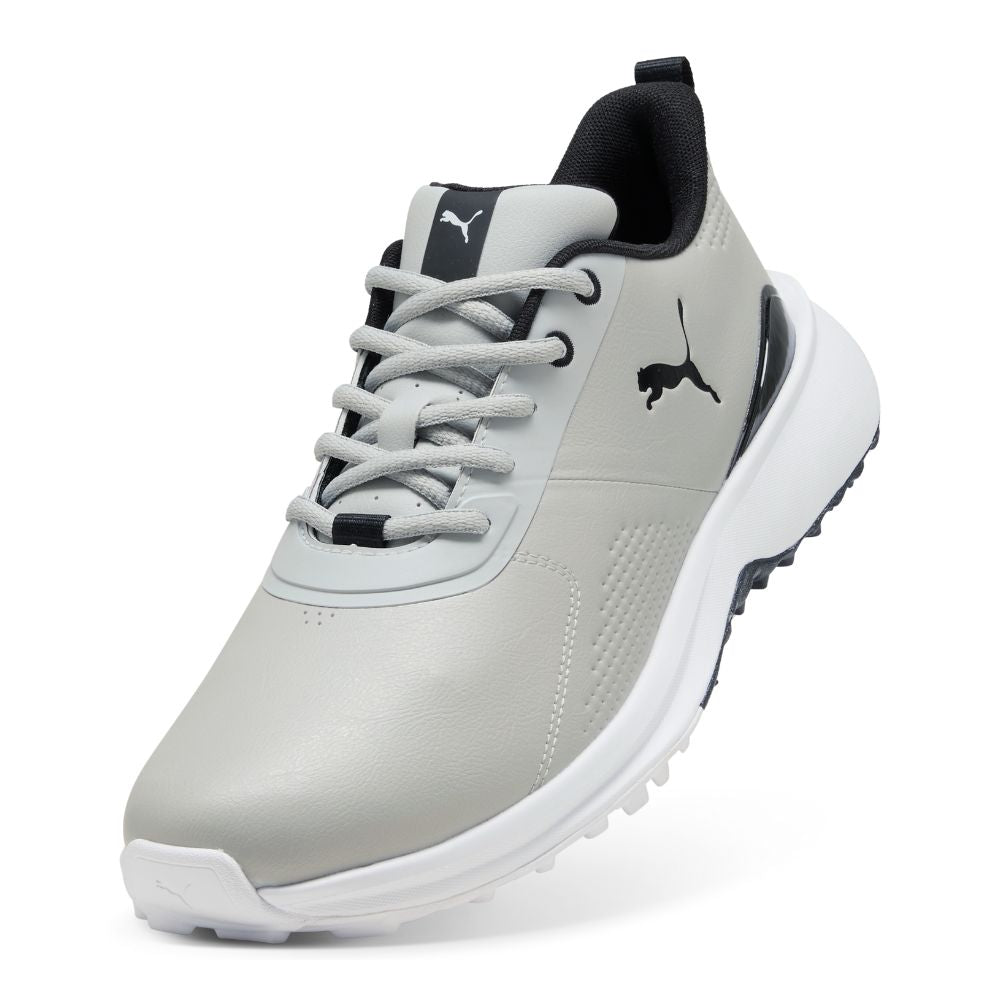 PUMA Fusion Grip 6 Evo Spikeless Golf Shoes 2026 - Ash Grey / Black