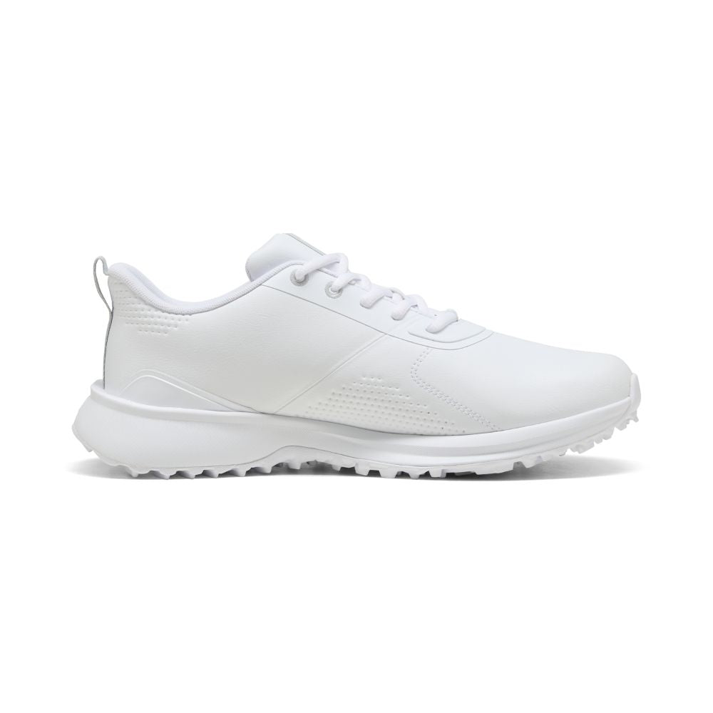 PUMA Fusion Grip 6 Evo Spikeless Golf Shoes 2026 - White / Ash Grey White / Ash Grey 7